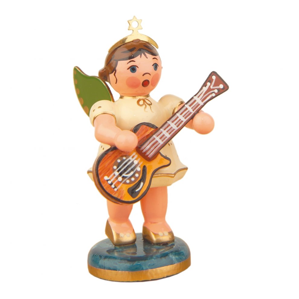 Hubrig angel with western guitar