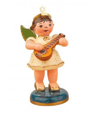 Hubrig angel with mandolin