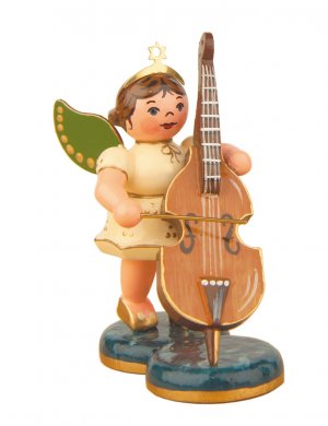Hubrig angel with double bass