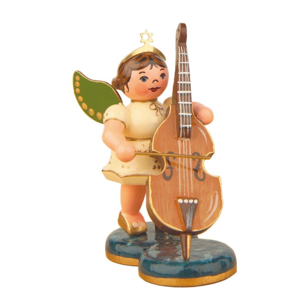 Hubrig angel with double bass