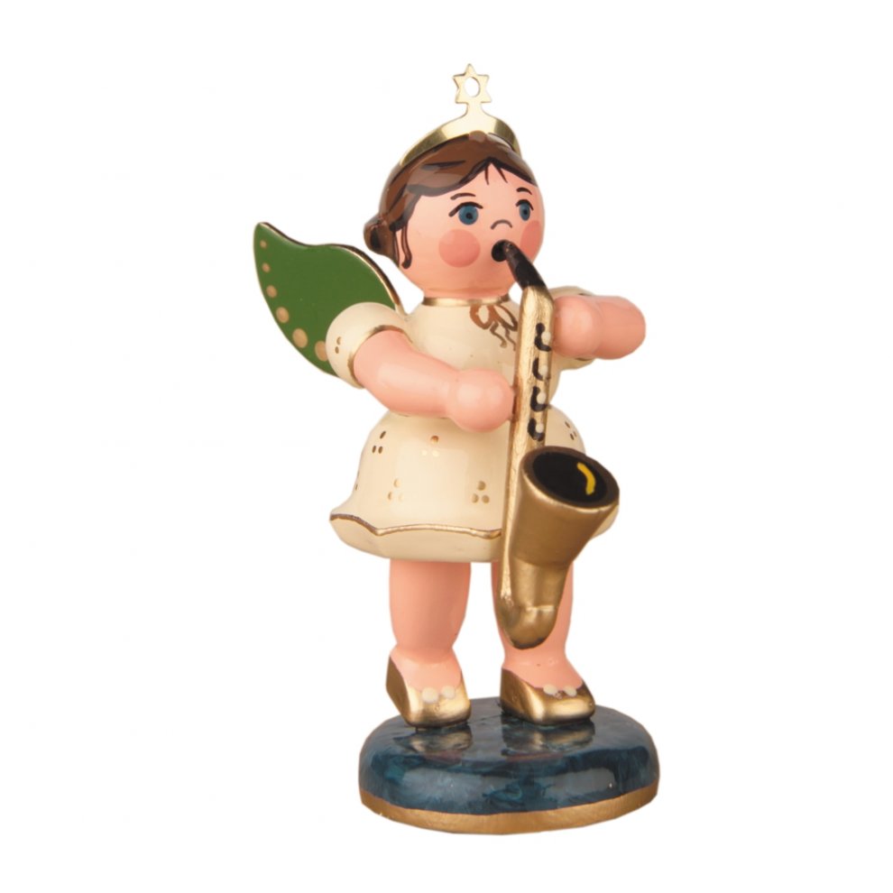 Hubrig angel with saxophone