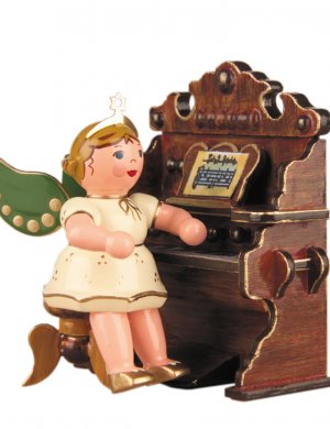 Hubrig angel with harmonium