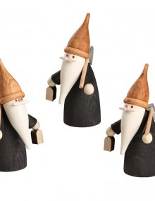 miniature Mountain gnome, 3 parts