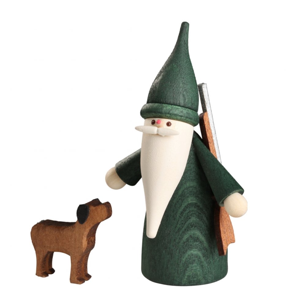 miniature Hunter gnome, with dog