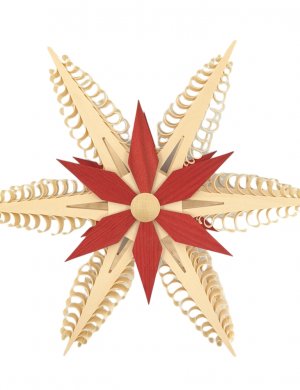 Christmas tree topper Spanster, red