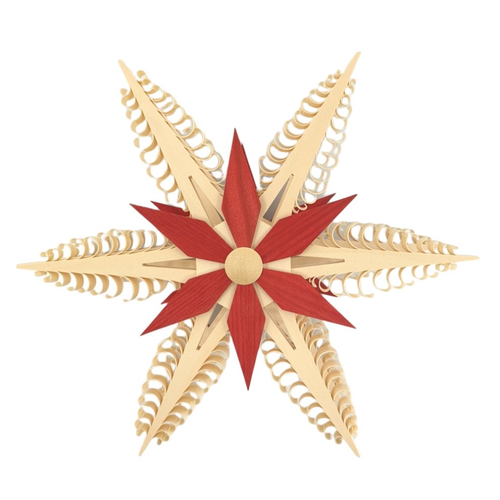 Christmas tree topper Spanster, red