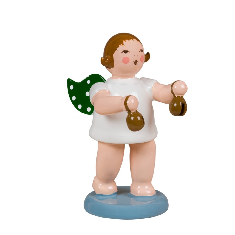 Angel with castanets without a crown