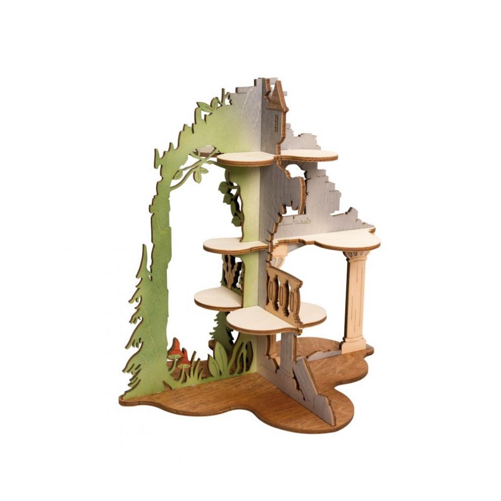 Castle ruin for mini owls