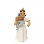Blank Long Robe Angel with ratchet, colored