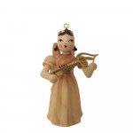 Pleated long-skirt angel with a lucky key