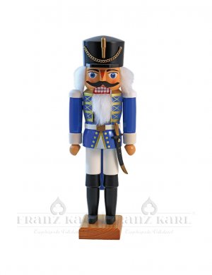 Nutcracker Hussar, blue