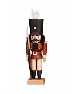 Nutcracker soldier small, natural