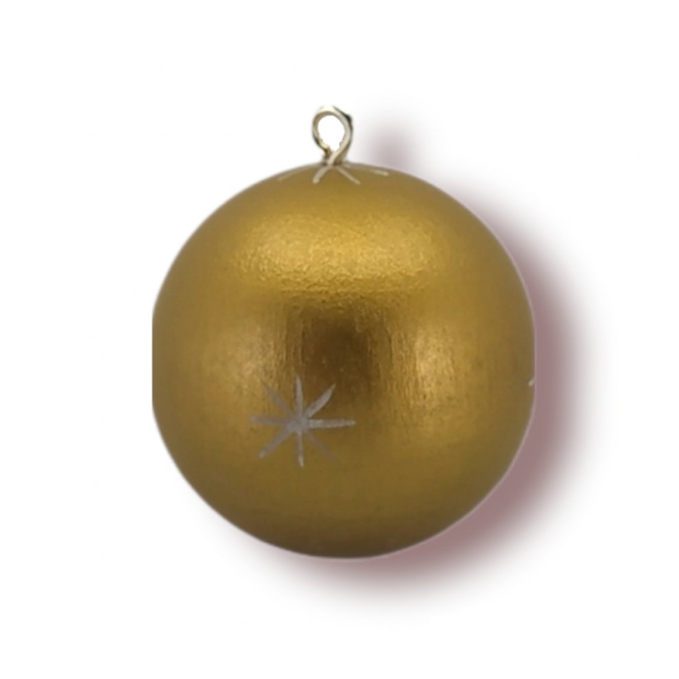 Baumbehang Christbaumkugel gold