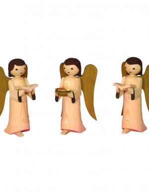 Nativity Angel 3 pcs. pickled