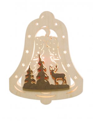 FI1GWM-Window picture-Bell-Forest motif-LED-WEB1000x1000