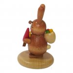 Rabbit on a base with a carrot