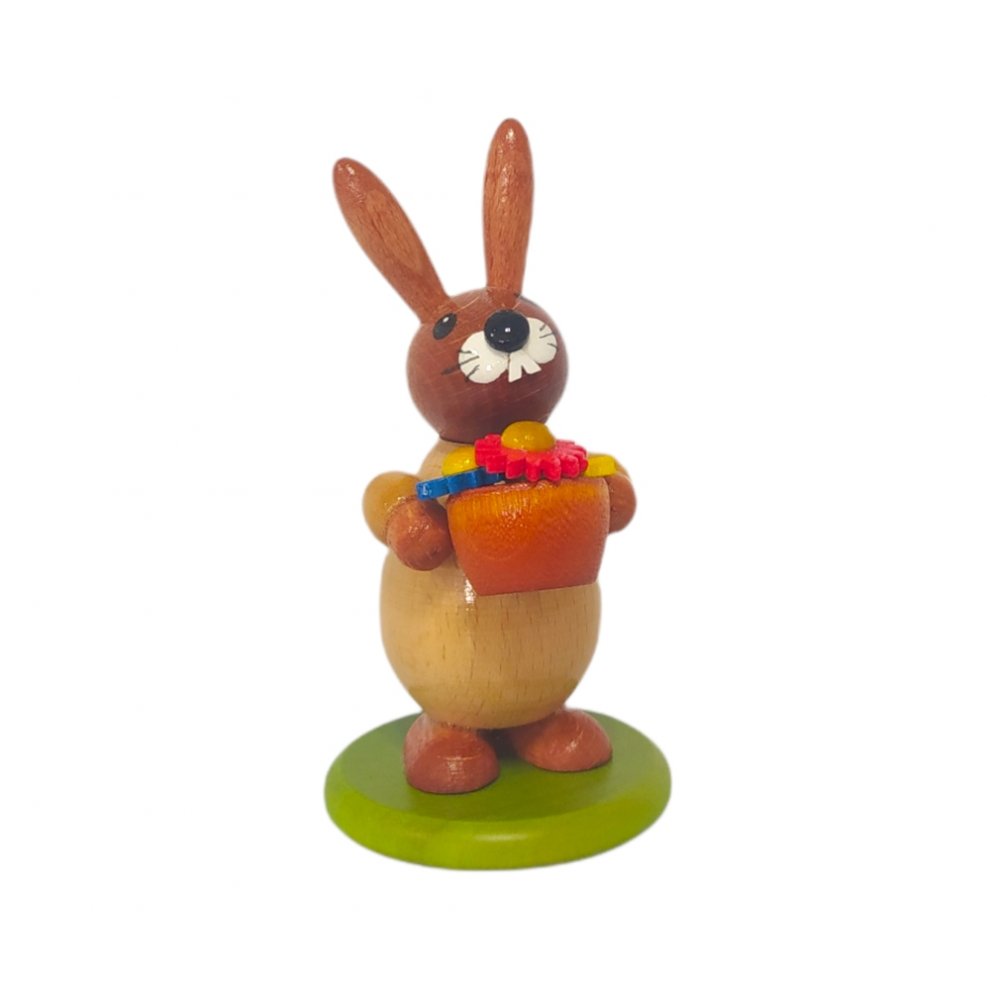 Bunny with flower pot