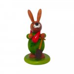 Rabbit with carrot, colored