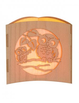 Motif lamp owl