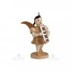 Blank short-skirted angel with melodica