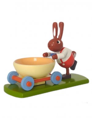 Bunny with bowl, small