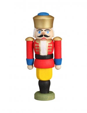 Miniature nutcracker, red