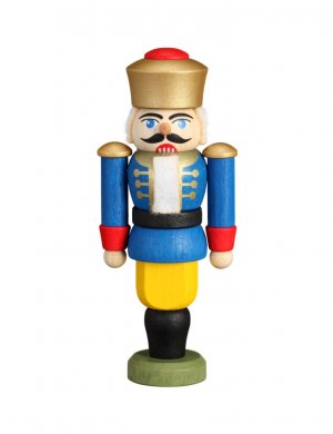 Miniature nutcracker, blue