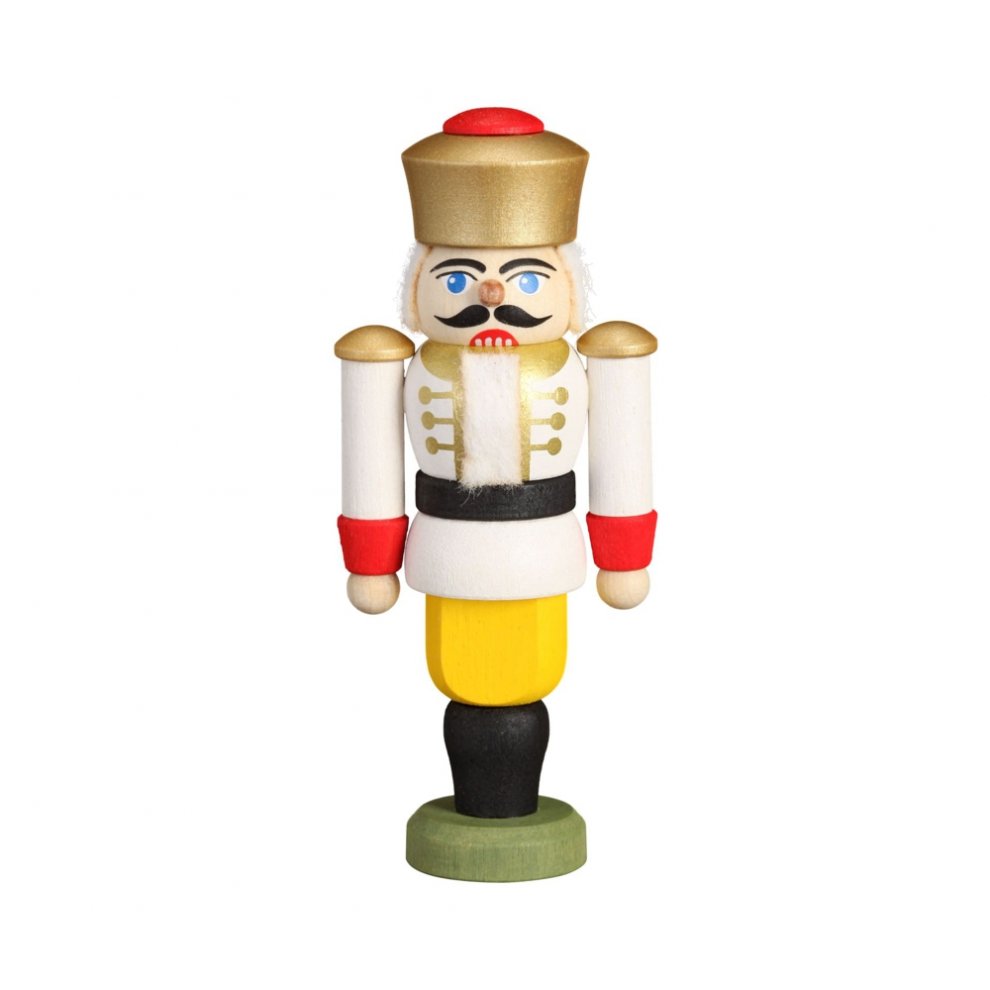 Miniature nutcracker, white