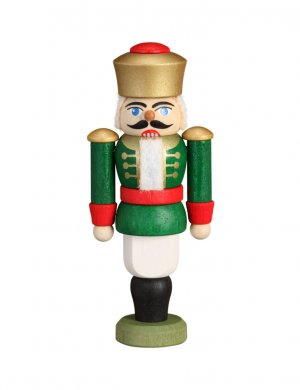 Miniature nutcracker, green