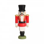 Miniature nutcracker hussar, red