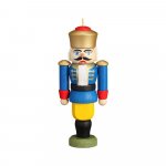 Hanging Miniature Nutcracker King, blue