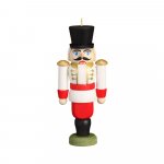Hanging Miniature Nutcracker Hussar, white