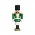 Hanging Miniature Nutcracker Hussar, green