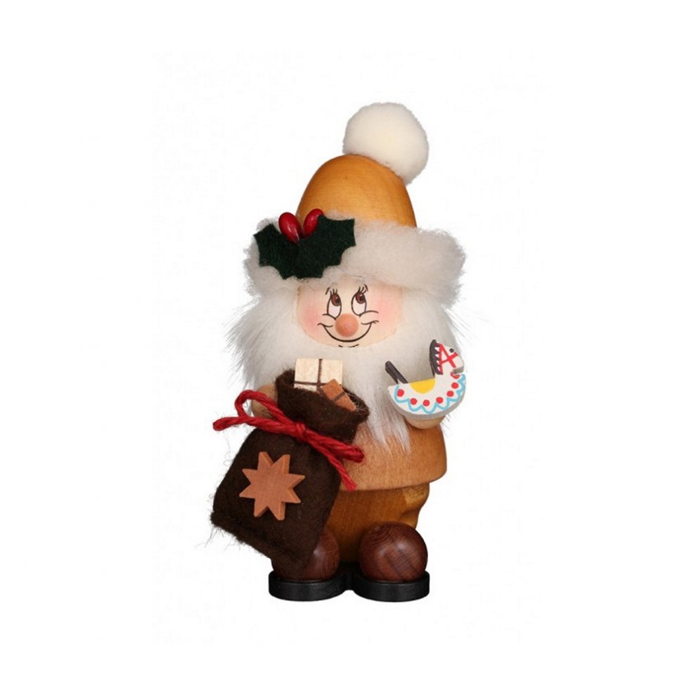 Micro gnome Santa Claus, natural