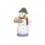 Incense smoker snowman with candle arch