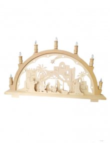 Candle arch crib