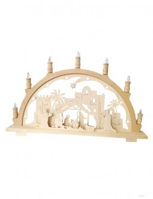 Candle arch crib