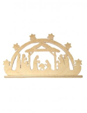 Miniature Candle Arch Birth of Christ