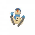 Snowman with skates