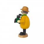 Smoking man farmer, colored