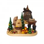 Smoking man forest imp beekeeper