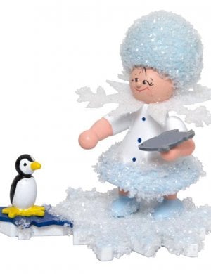 Snow Maiden with Penguin