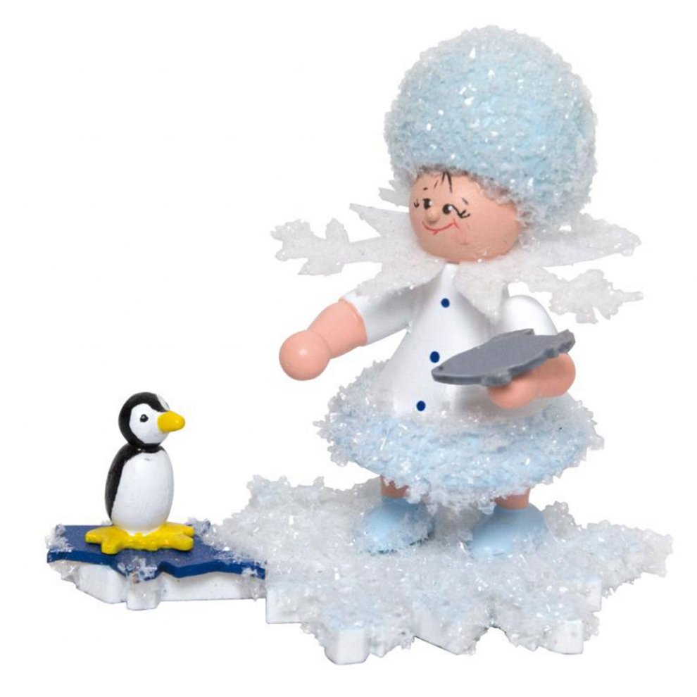 Snow Maiden with Penguin