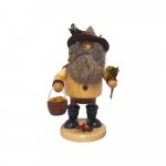 Incense smoker gnome herb collector, natural