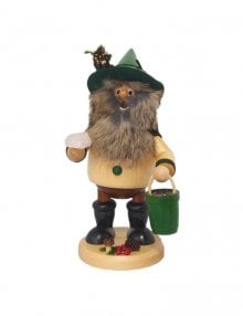 Smoking man forest imp ore collector, green