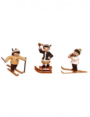 Biathletes 3-piece, brown