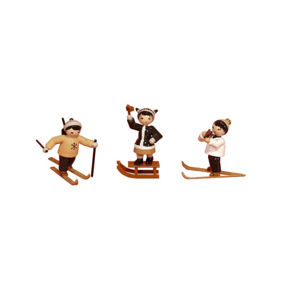 Biathletes 3-piece, brown