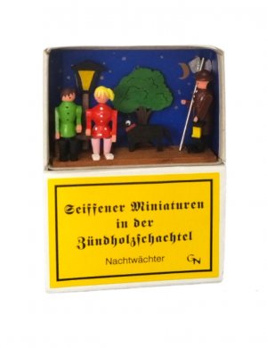 Zündholzschachtel - Nachtwächter