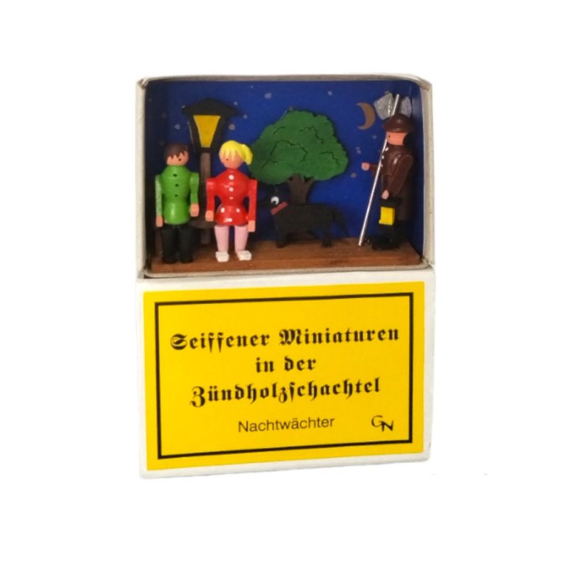 Zündholzschachtel - Nachtwächter