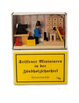 Zündholzschachtel - Schuhmacher